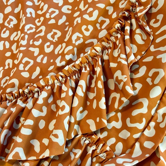 Hutch Leopard Print Ruffle Skirt - Picture 7 of 7